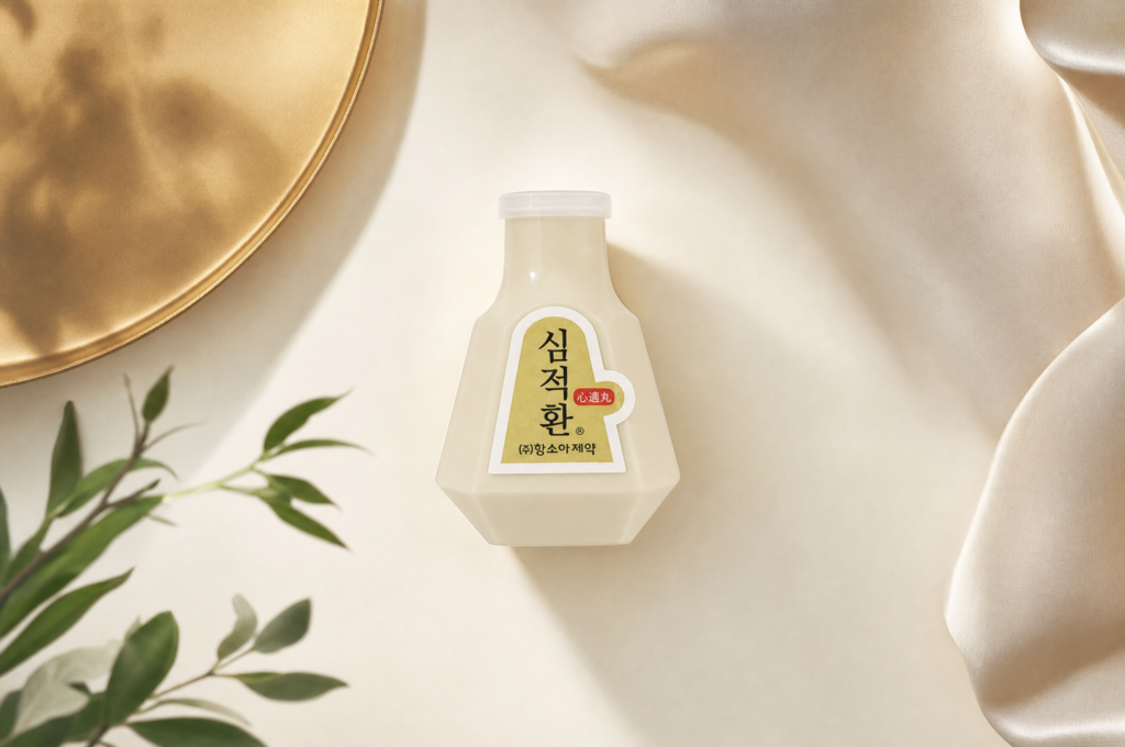 단삼 삼칠 용뇌 세가지로 구성된 심적환